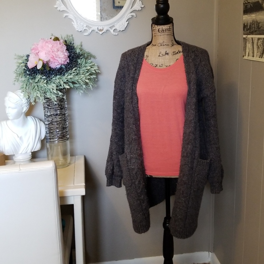 Charcoal Cardigan